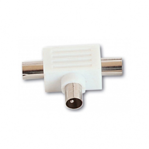 RACVA PVC 1/2, F KONEKTOR-2xRF ZENSKI 1XRF MUSKI, (0101)