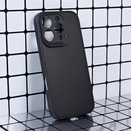 Torbica 3D Camera za iPhone 16 Pro 6.3 crna