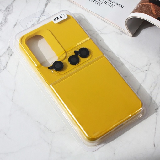 Torbica Colorful and Camera glass za Samsung A546B Galaxy A54 5G zuta