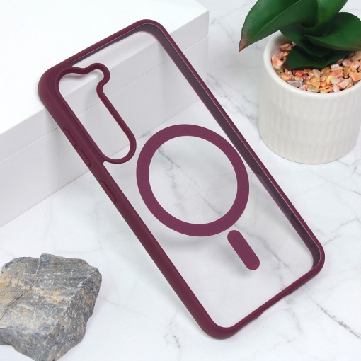 Torbica Magsafe za Samsung S916B Galaxy S23 Plus ljubicasta