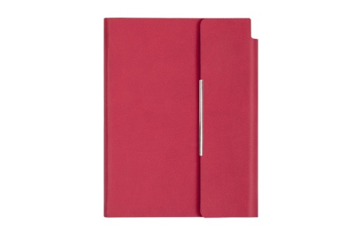 Блокнот VELVET с магнитным клапаном B6 - розовый