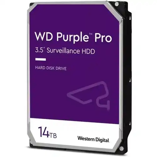 Жесткий диск 14 ТБ Western Digital WD142PURP Purple Pro