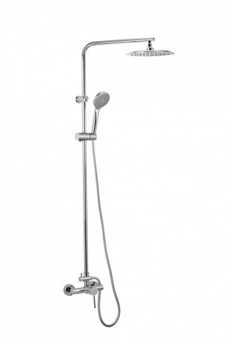 Смеситель для душа MINOTTI TUBO с верхним душем