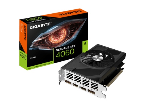 Grafička karta GIGABYTE RTX 4060 GV-N4060D6-8GD NVD/8GB/GDDR6/128bit/crna