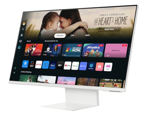 Monitor SAMSUNG LS32DM801UUXDU 32"/VA/3840x2160/60Hz/4ms GtG/HDMI,USB/kamera/zvučnici/smart/bela