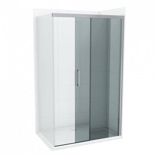 Stakleni paravan COPEN ALPHA 140x200cm 8mm staklo soft close