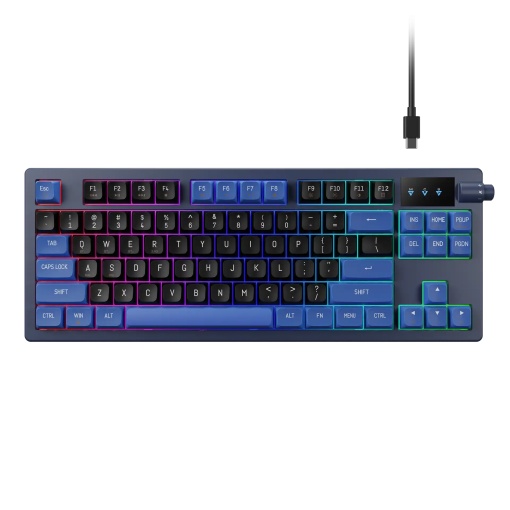 Tastatura Gamdias Hermes E7 mehanička/65%/type-c/ARGB