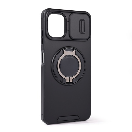 Torbica CamShield Ring stand za Samsung A065F Galaxy A06 crna