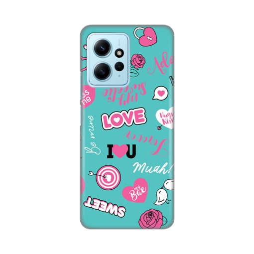 Torbica Silikonska Print za Xiaomi Redmi Note 12 4G (EU) Love