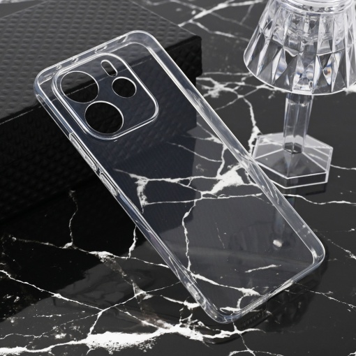Torbica silikonska Ultra Thin za Xiaomi Redmi Note 14 4G (SRB) transparent