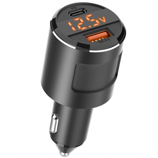 Автомобильное зарядное устройство SC01 Super Charger PD 65 Вт/USB 18 Вт