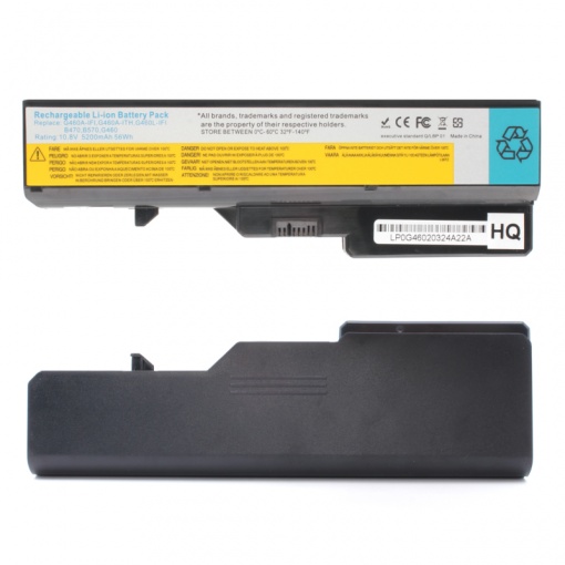 Аккумулятор для ноутбука Lenovo G460 G565 10.8V 5200mAh HQ2200