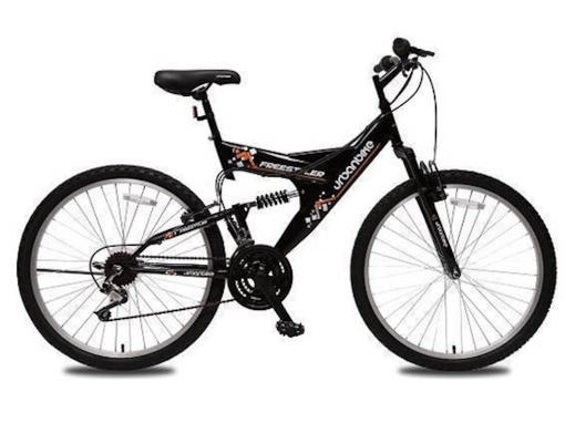 Велосипед MTB Urbanbike Freestyler 26 дюймов черно-оранжевый