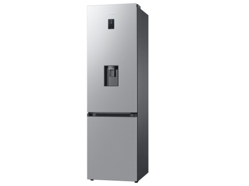 Холодильник SAMSUNG RB38C650ESA/комбинированный/NoFrost/E/диспенсер/386 л(272+114)/203x59.5x65.8 см/серебристый