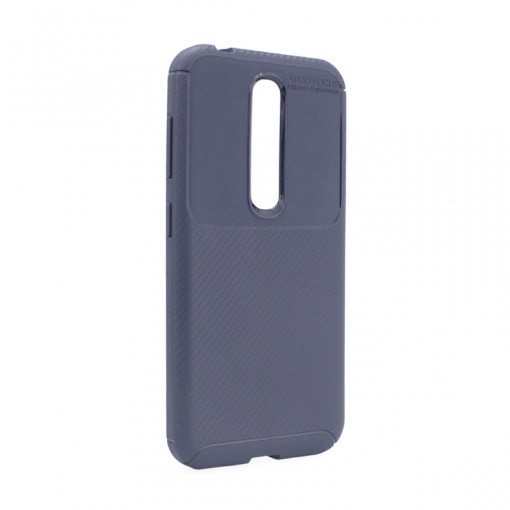 Чехол Defender Carbon для Nokia 4.2 синий