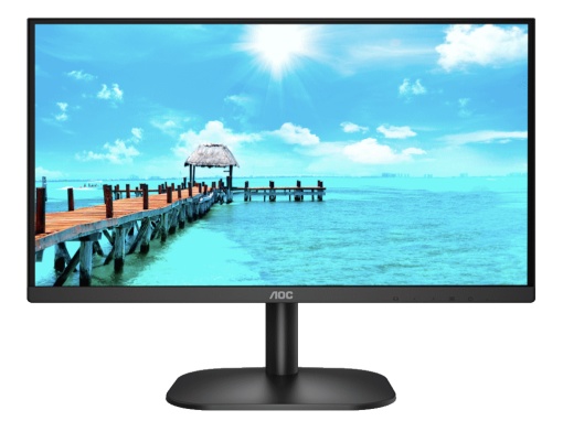 Monitor AOC 24B2XH/EU 23,8"/IPS/1920x1080/75Hz/4ms GtG/VGA,HDMI/VESA/crna