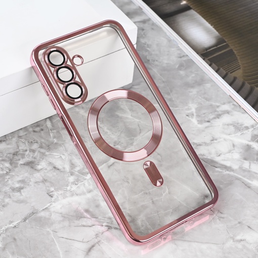 Torbica Magsafe Lux za Samsung A266B Galaxy A26 5G roze