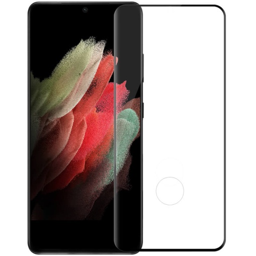 Zastitno staklo Tempered Glass Nillkin 3D CP+Max za Samsung G998B Galaxy S21 Ultra crni