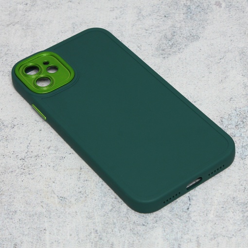 Чехол Camera Color для iPhone 11 6.1 темно-зеленый