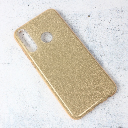 Чехол Crystal Dust для Huawei Y6p, золотой