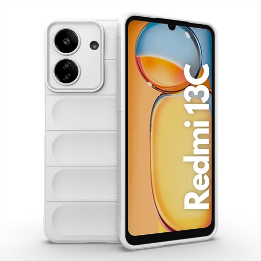 Чехол Shield для Xiaomi Redmi 13C 4G белый
