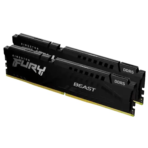 Memorija DDR5 64GB 5200MHz (2x32) Kingston Fury Beast KF552C40BBK2-64