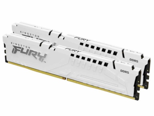 Memorija KINGSTON 64GB(2x32GB)/DIMM/DDR5/5200MHz/CL36/FURY Beast White EXPO
