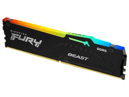 Memorija KINGSTON 8GB/DIMM/DDR5/6000MHz/CL40/FURY Beast RGB XMP