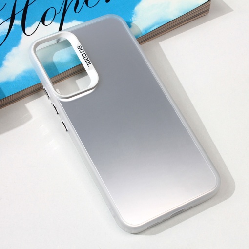 Torbica Clear za Samsung A346B Galaxy A34 5G srebrna