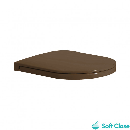 WC daska HATRIA FUSION softclose braon
