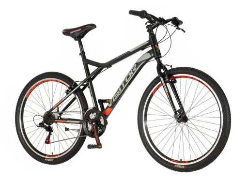 Велосипед Visitor Proclassic 17 дюймов Procla272MTVVB/24BR2W14/M17 beli ram/crveno-siva nalep