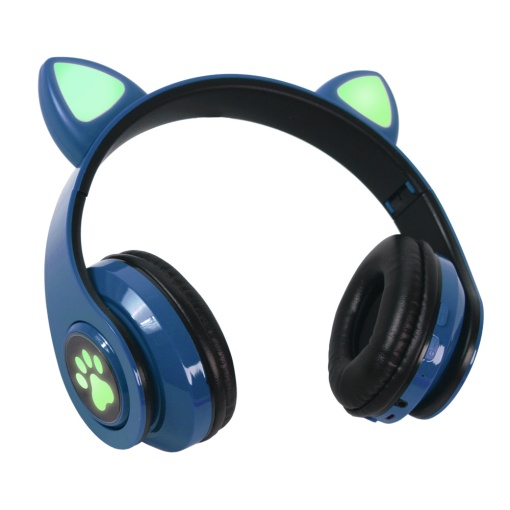 Bluetooth-наушники Cat Ear темно-синие