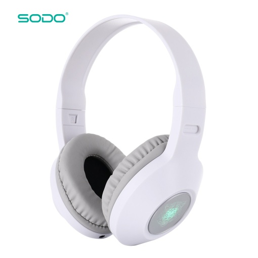 Bluetooth-наушники Sodo SD-701 белые