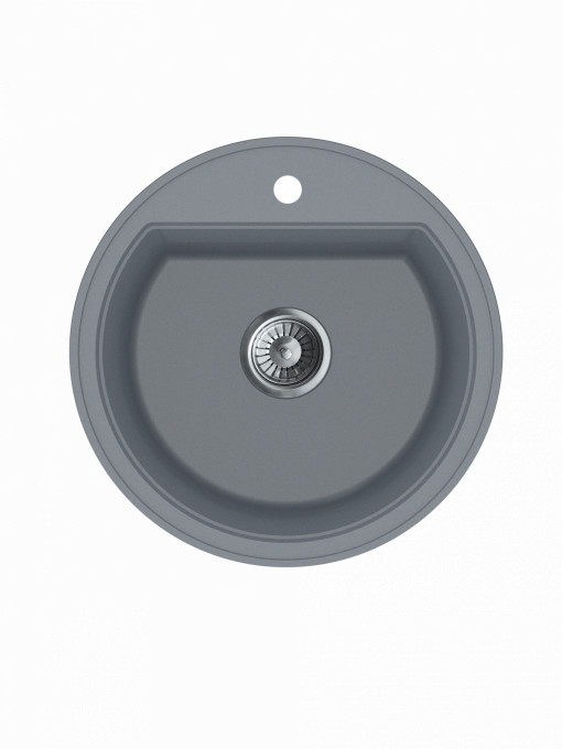 Granitna sudopera MILO ESSENCE O51 Diamond grey sa sifonom