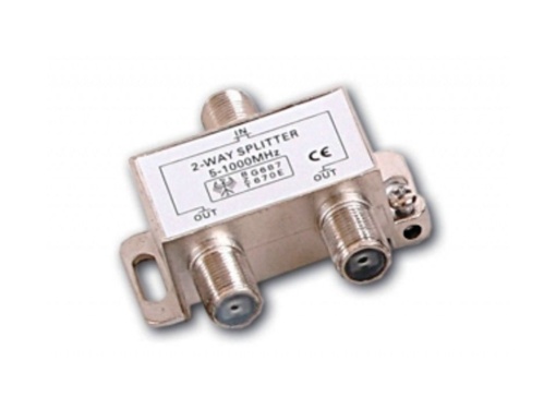 Razdelnik (spliter) 1/2, F konektor 5-1000 MHz