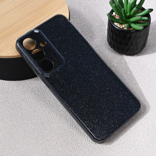 Torbica Sparkle Dust za Samsung S936B Galaxy S25 Plus crna