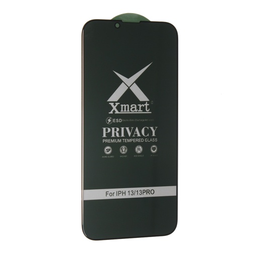 Zastitno Staklo Tempered glass X mart 9D Privacy za iPhone 13/13 Pro/14/16e 6.1