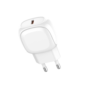 Бытовое зарядное устройство LDNIO A1206C, PD 3.0, 27 Вт, PPS, с кабелем Type C - Type C, белое - Img 2