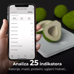 Кухонные весы Aeno KS1S белые - Img 3
