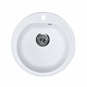Мойка Metalac X VENERA 510e fi90 белый/белый