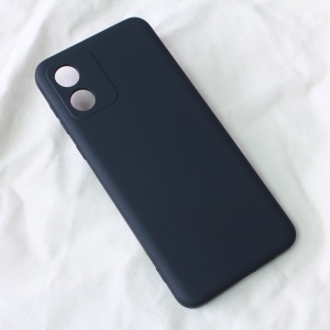 Мягкий бархатный чехол Teracell для Motorola Moto E13, черный