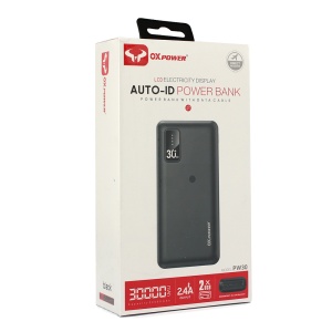 Портативный аккумулятор Oxpower PW30 30000 мАч черный