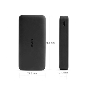Резервный аккумулятор Xiaomi Redmi 18W 20000 mAh черный - Img 4