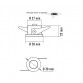 led-rozetna-l0860-16-1w-4000k-crna