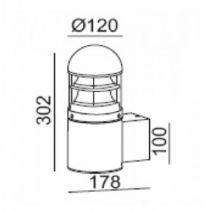 Hilite LED svetiljka 8401 spoljna