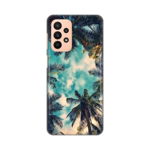 Силиконовый чехол с принтом для Samsung A235F Galaxy A23 4G/5G с пальмой