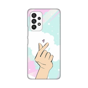 Силиконовый чехол с принтом для Samsung A536B Galaxy A53 5G Magic Love