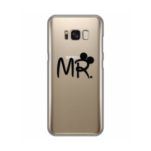 Силиконовый чехол с принтом для Samsung G950 S8 Mr Mikey
