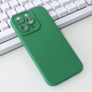 Силиконовый чехол Pro Camera для iPhone 13 Pro 6.1, зеленый