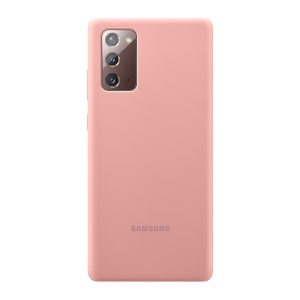 Силиконовый чехол Samsung для Galaxy Note 20 бронзовый (EF-PN980-TAE)
